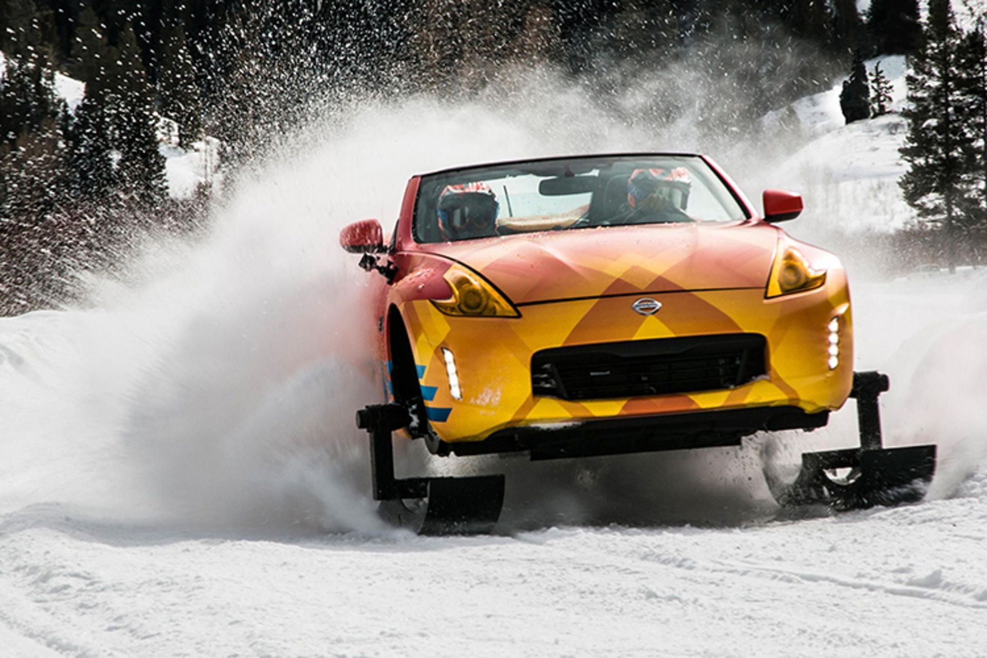 nissan 370Zki / نیسان اسنوموبیل