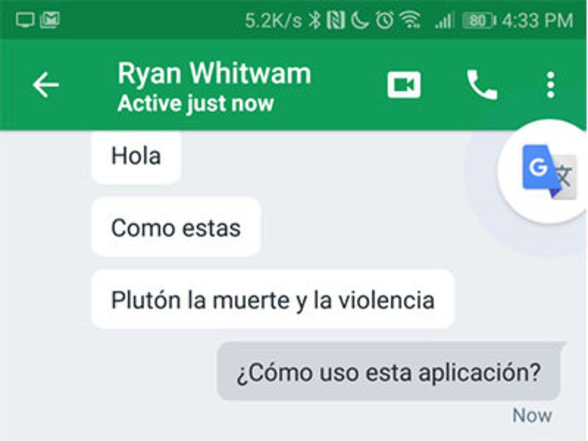 google translate