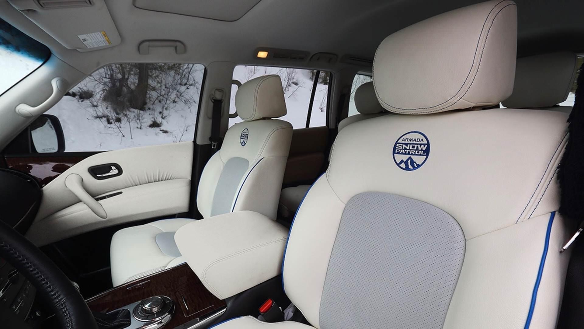 nissan armada snow patrol suv / نیسان آرمادا شاسی‌بلند