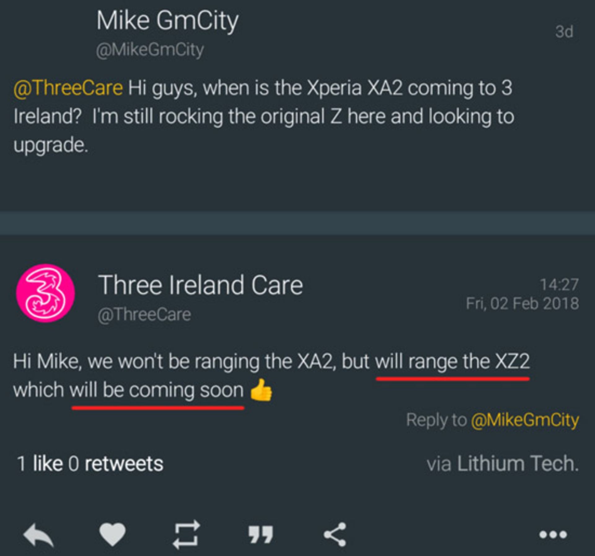 اکسپریا ایکس زد 2