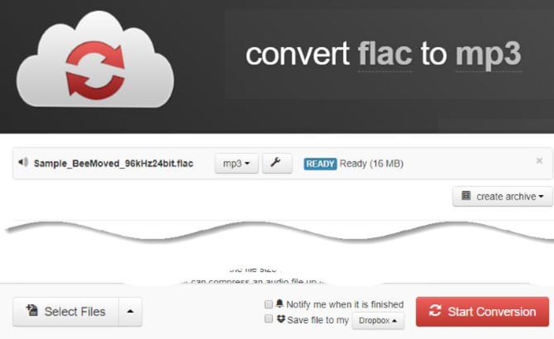 نحوه تبدیل فرمت صوتی FLAC به MP3