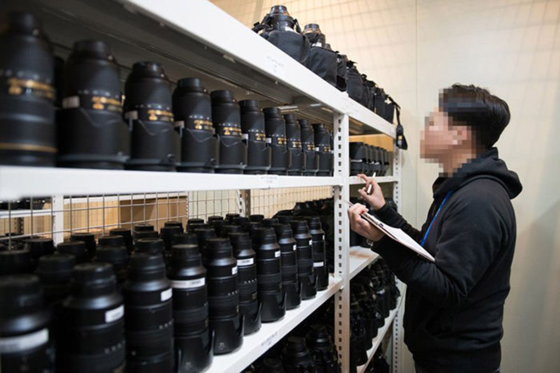 انبار تجهیزات نیکون و کانن در المپیک زمستانی ۲۰۱۸