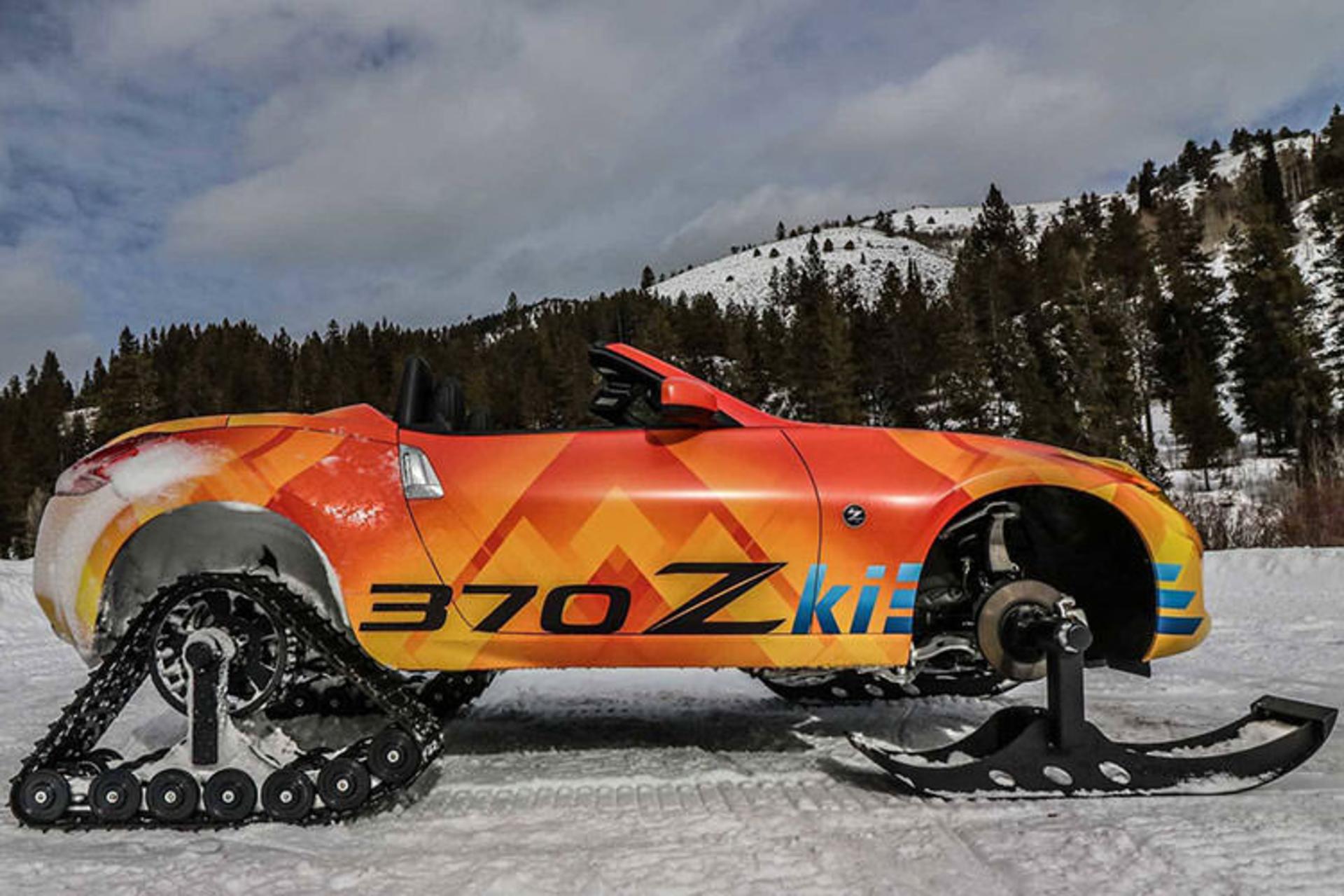 nissan 370Zki / نیسان اسنوموبیل