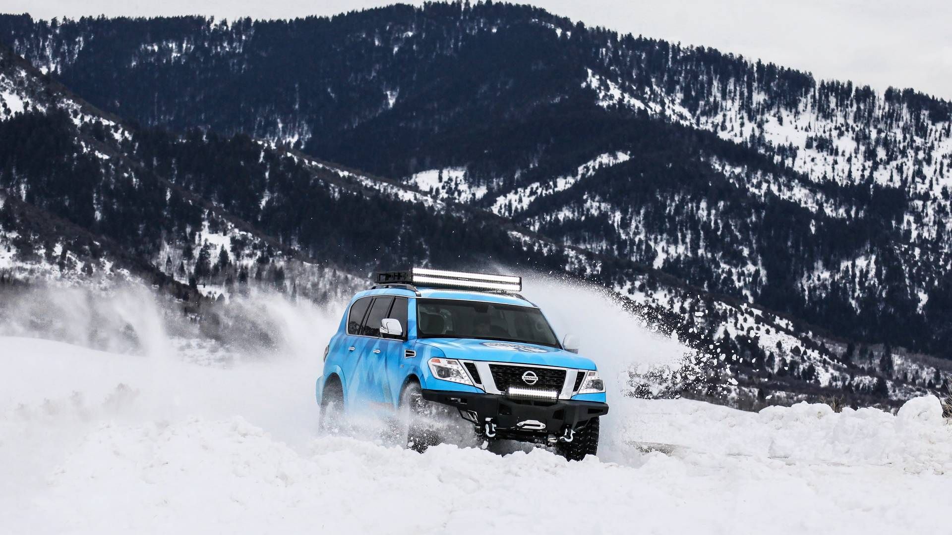 nissan armada snow patrol suv / نیسان آرمادا شاسی‌بلند