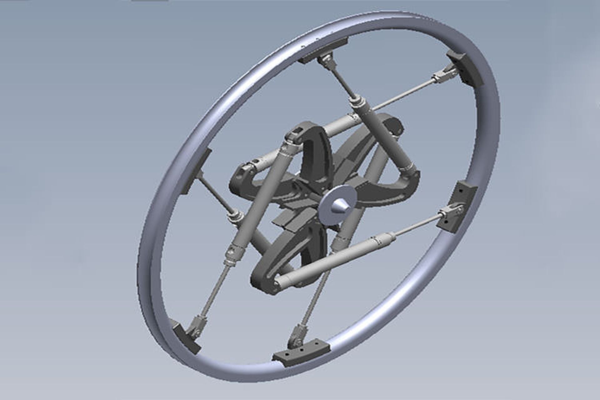 چرخ تعلیق هوایی / Air suspension wheel