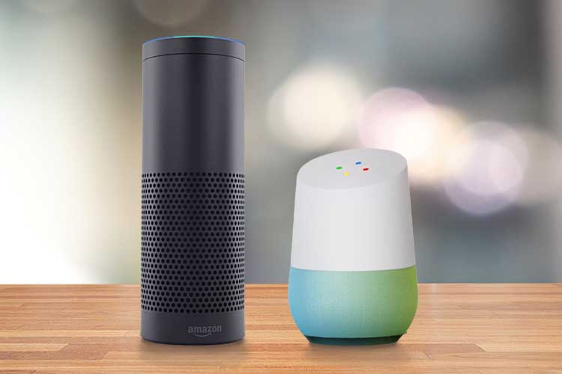 Google Home Amazon Echo