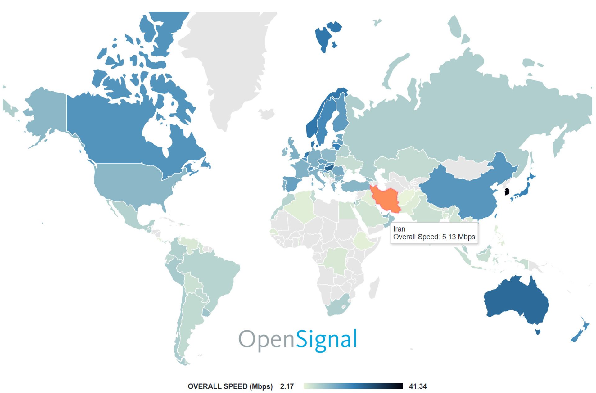 3g lte global ranks