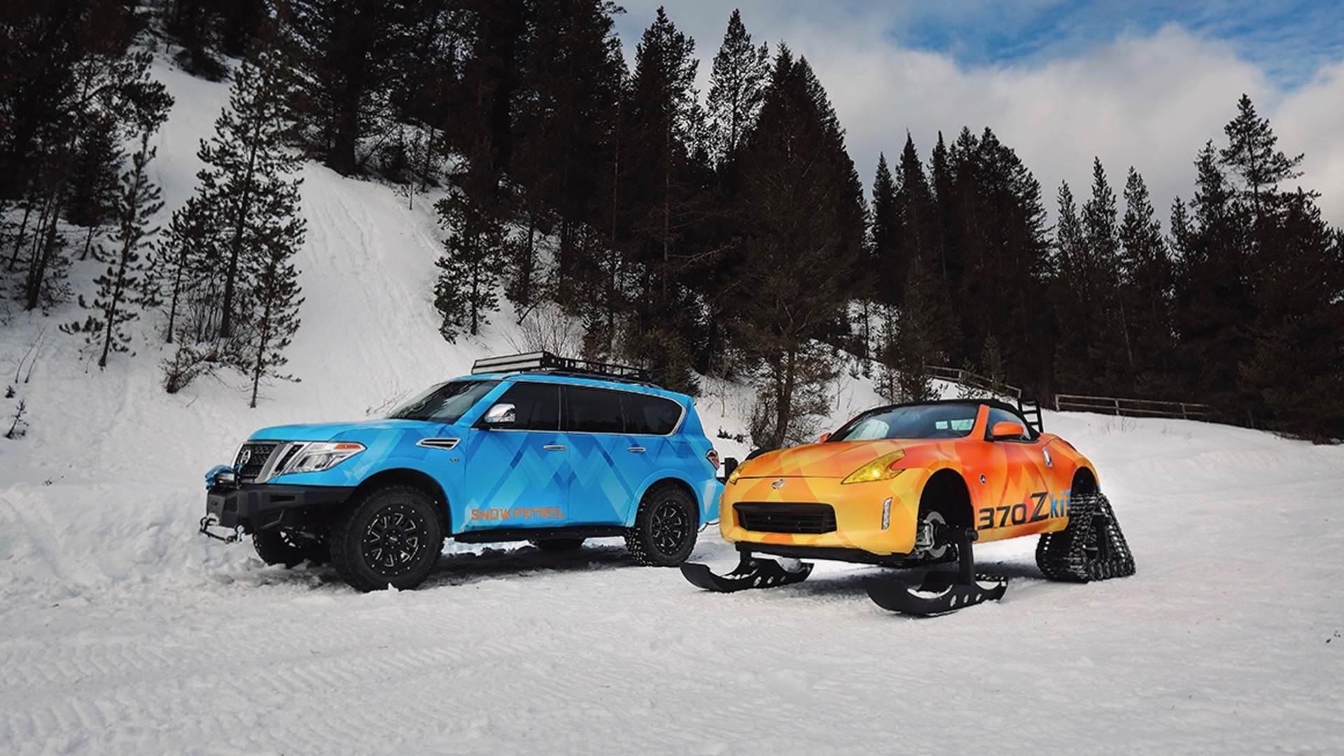 nissan armada snow patrol suv / نیسان آرمادا شاسی‌بلند