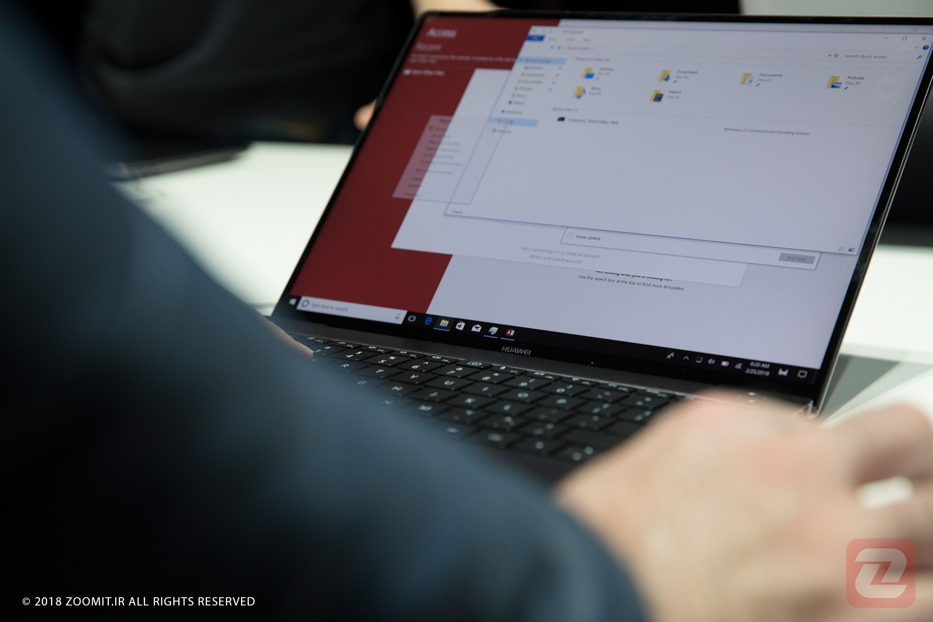 هواوی میت بوک ایکس پرو / Huawei matebook x Pro