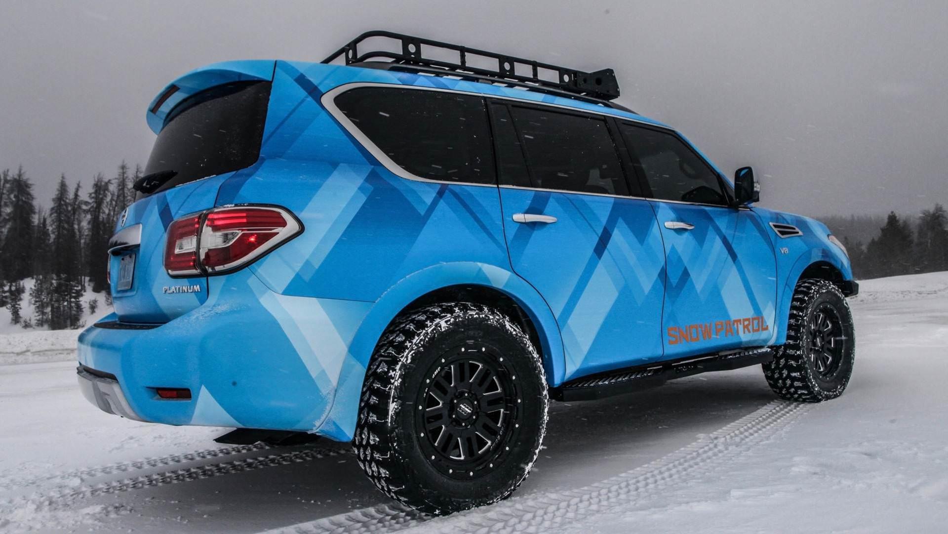 nissan armada snow patrol suv / نیسان آرمادا شاسی‌بلند