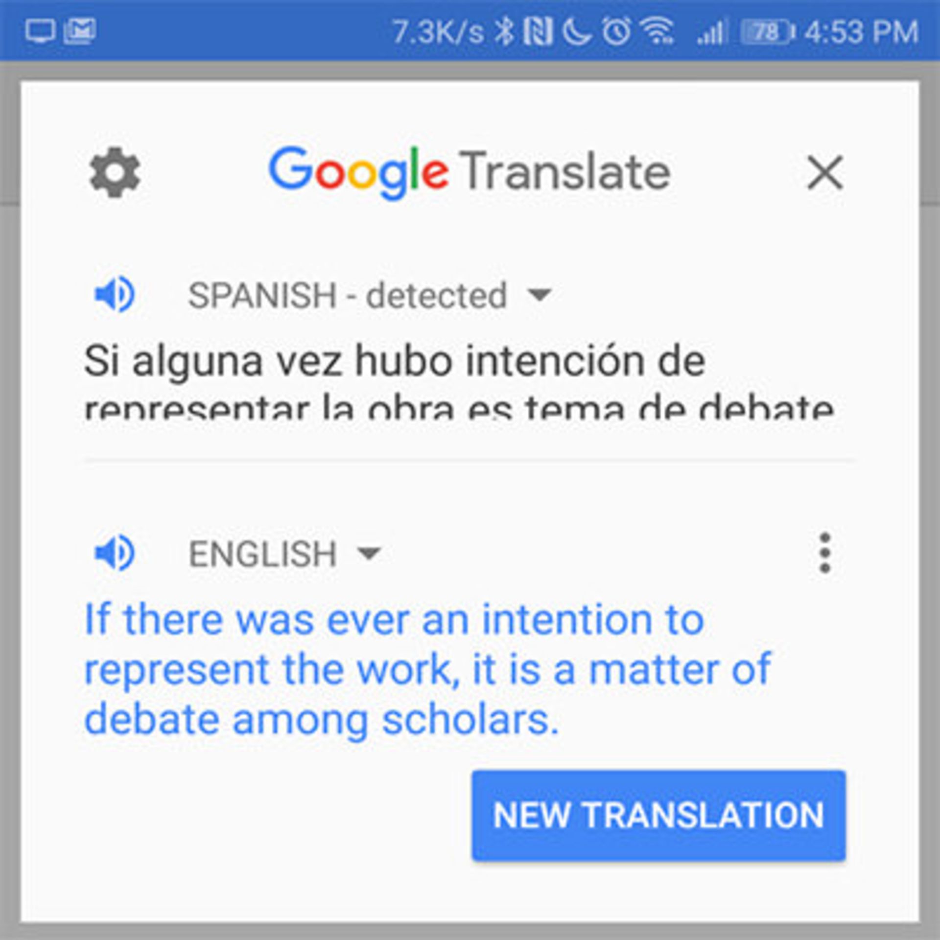 google translate