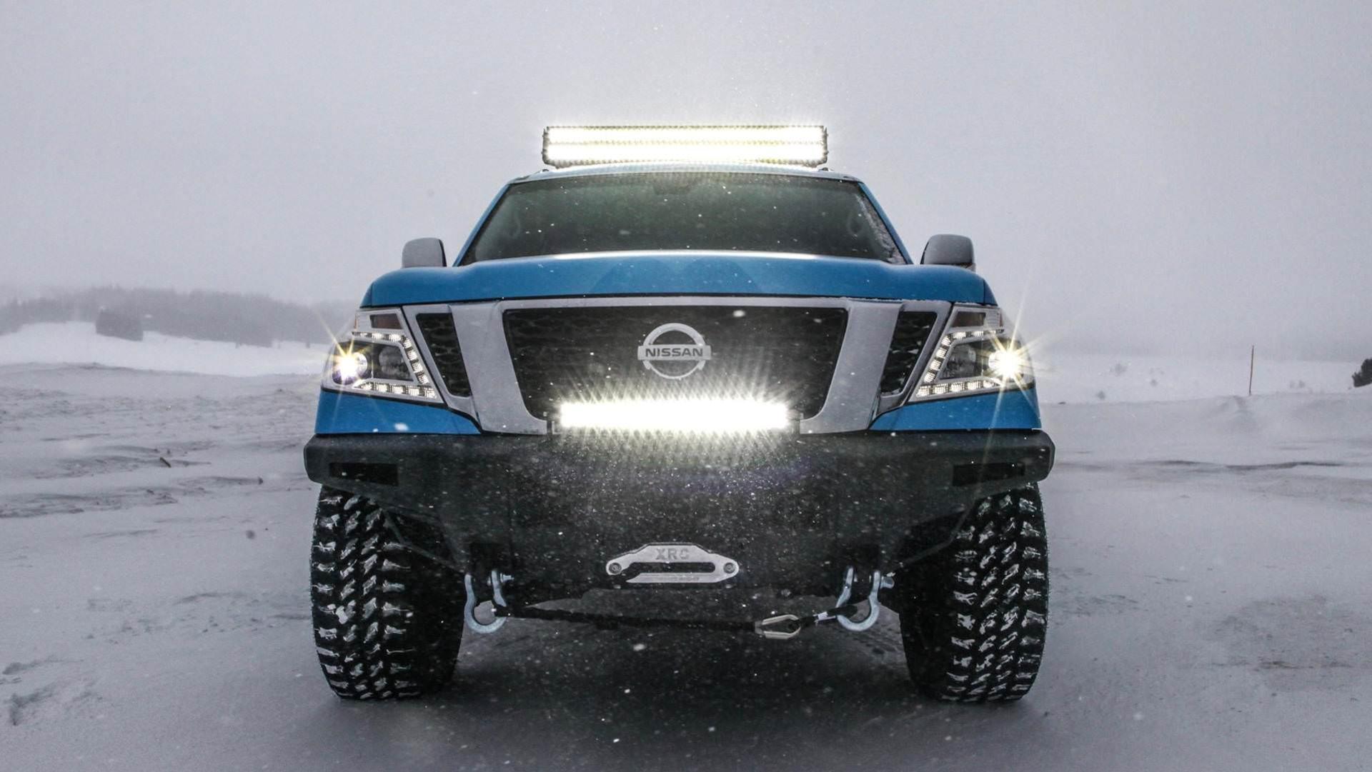 nissan armada snow patrol suv / نیسان آرمادا شاسی‌بلند