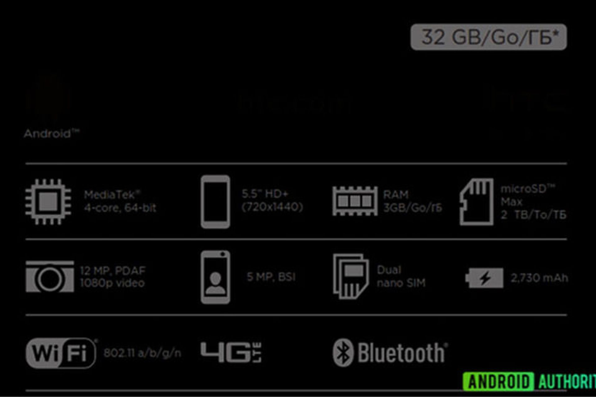 HTC Desire 12/اچ تی سی دیزایر 12