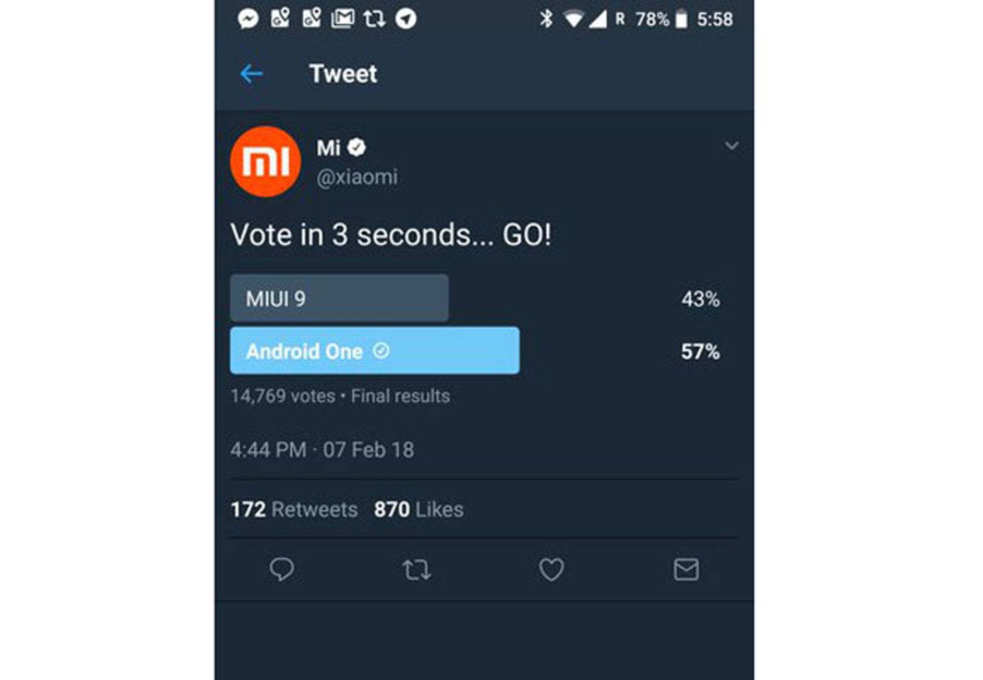 توییتر شیائومی