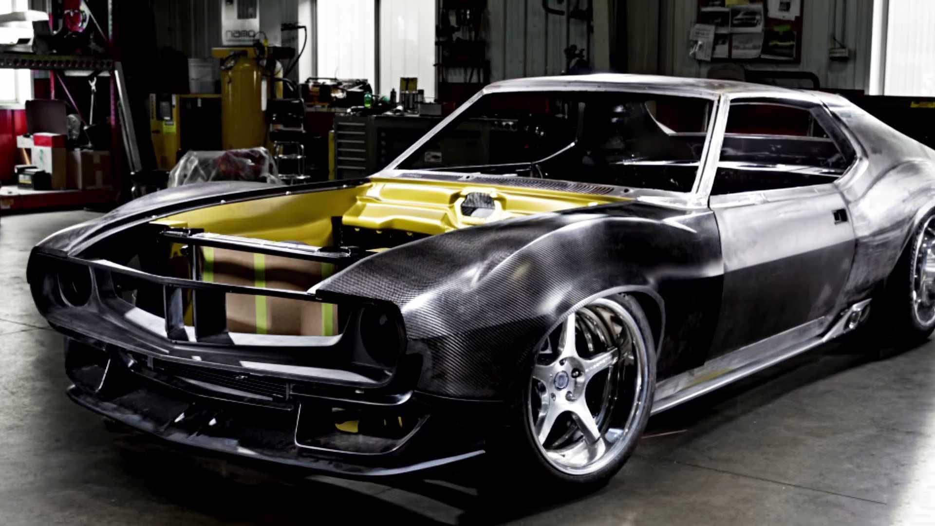 AMC JAVELIN muscle car / AMC جاولین خودروی عضلانی