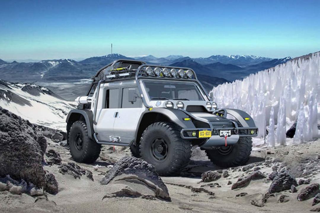 Scuderia Cameron Glickenhaus boot / خودروی شاسی‌بلند آف‌رود SCG