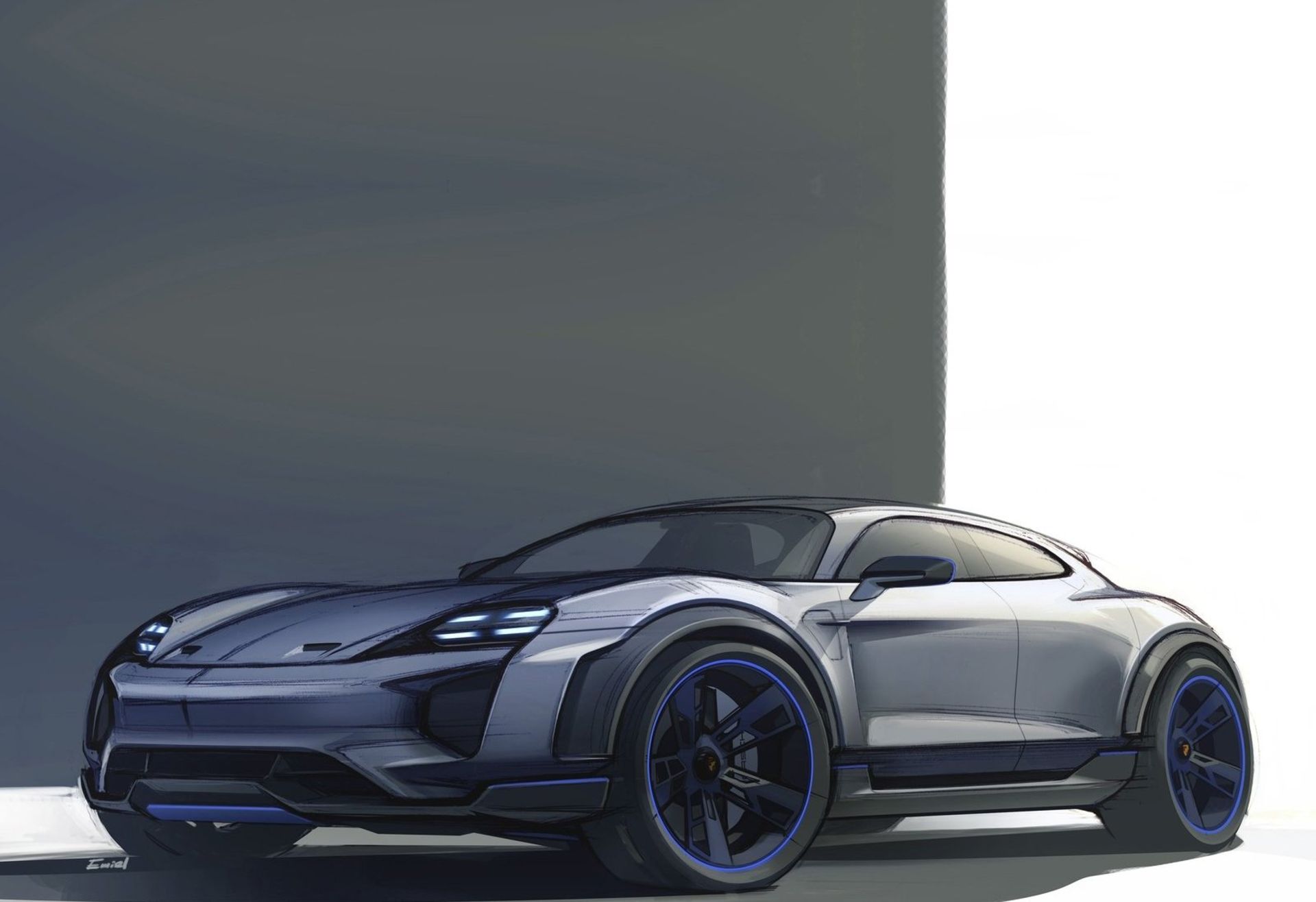 Porsche Mission E Cross Turismo Concept
