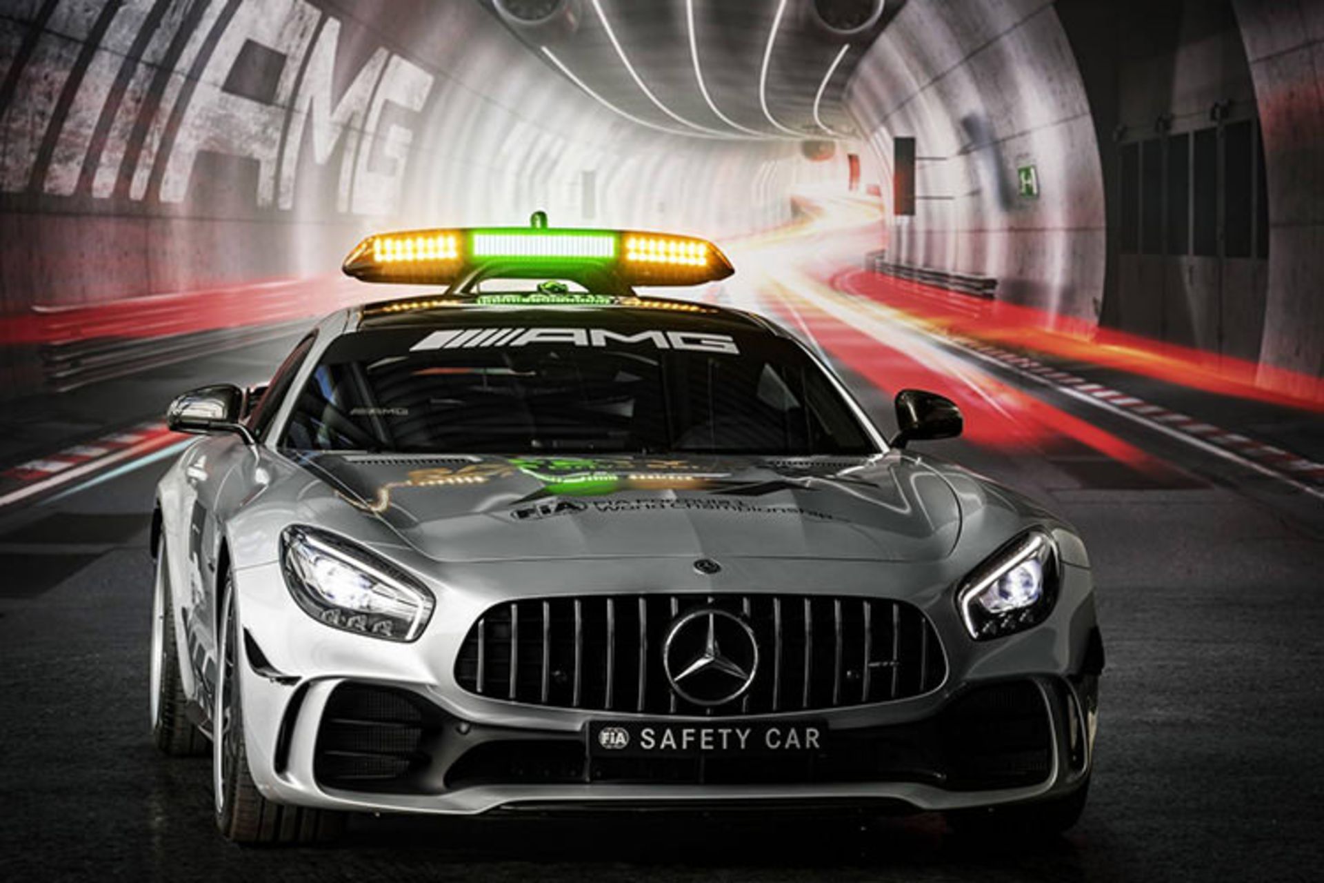 مرسدس خودروی ایمنی فرمول یک / AMG GT R F1 Safety Car