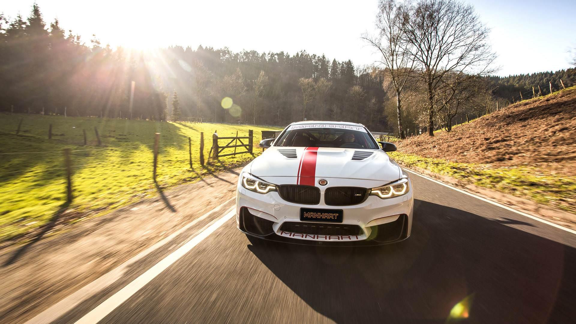 BMW M4 Coupe / کوپه بی‌ام‌و M4 با تیونینگ مانهارت