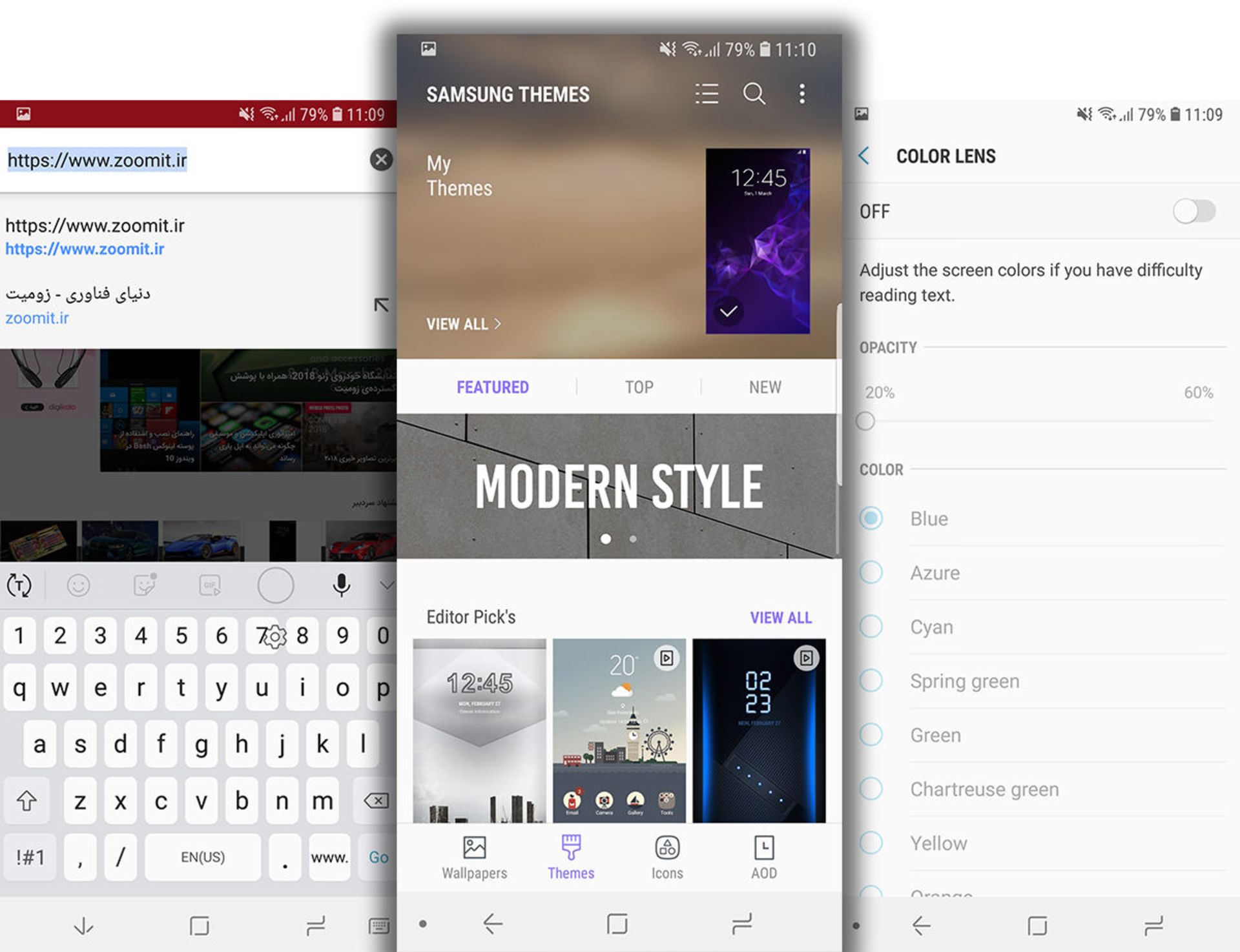  گلکسی اس ۹ و اس ۹ پلاس سامسونگ / samsung galaxy s9 and s9 plus