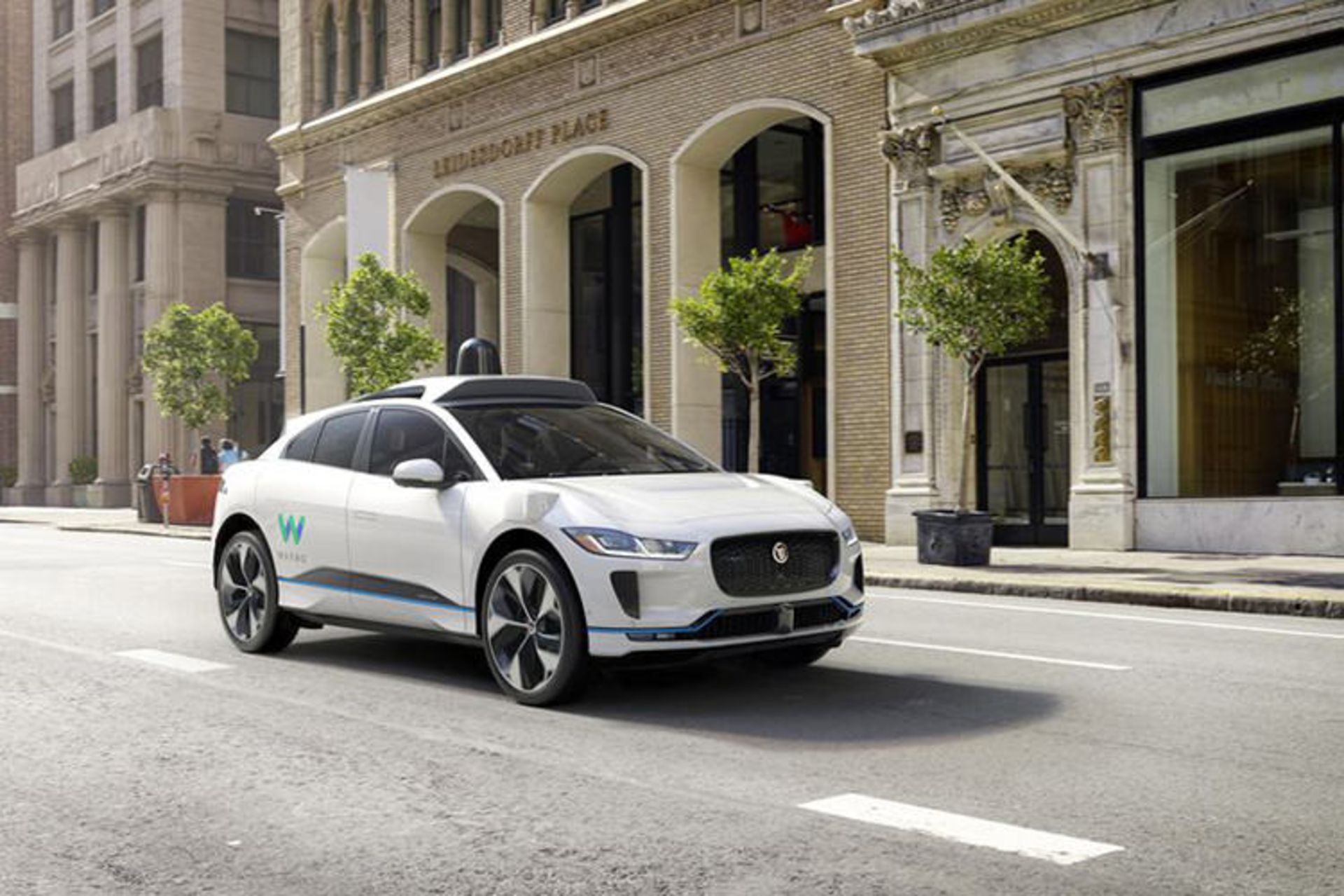 Waymo Autonomous Jaguar I-Pace / شاسی‌بلند خودران جگوار I-Pace ویمو