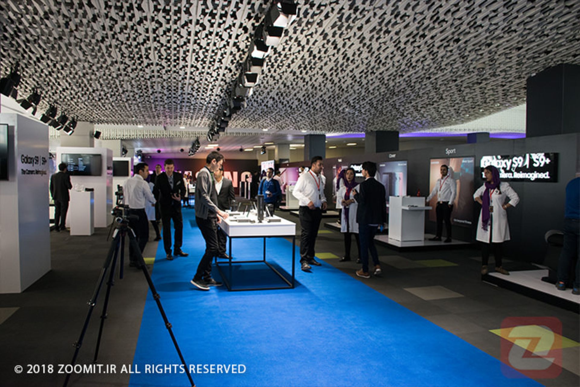 مراسم معرفی گلکسی اس ۹ در ایران