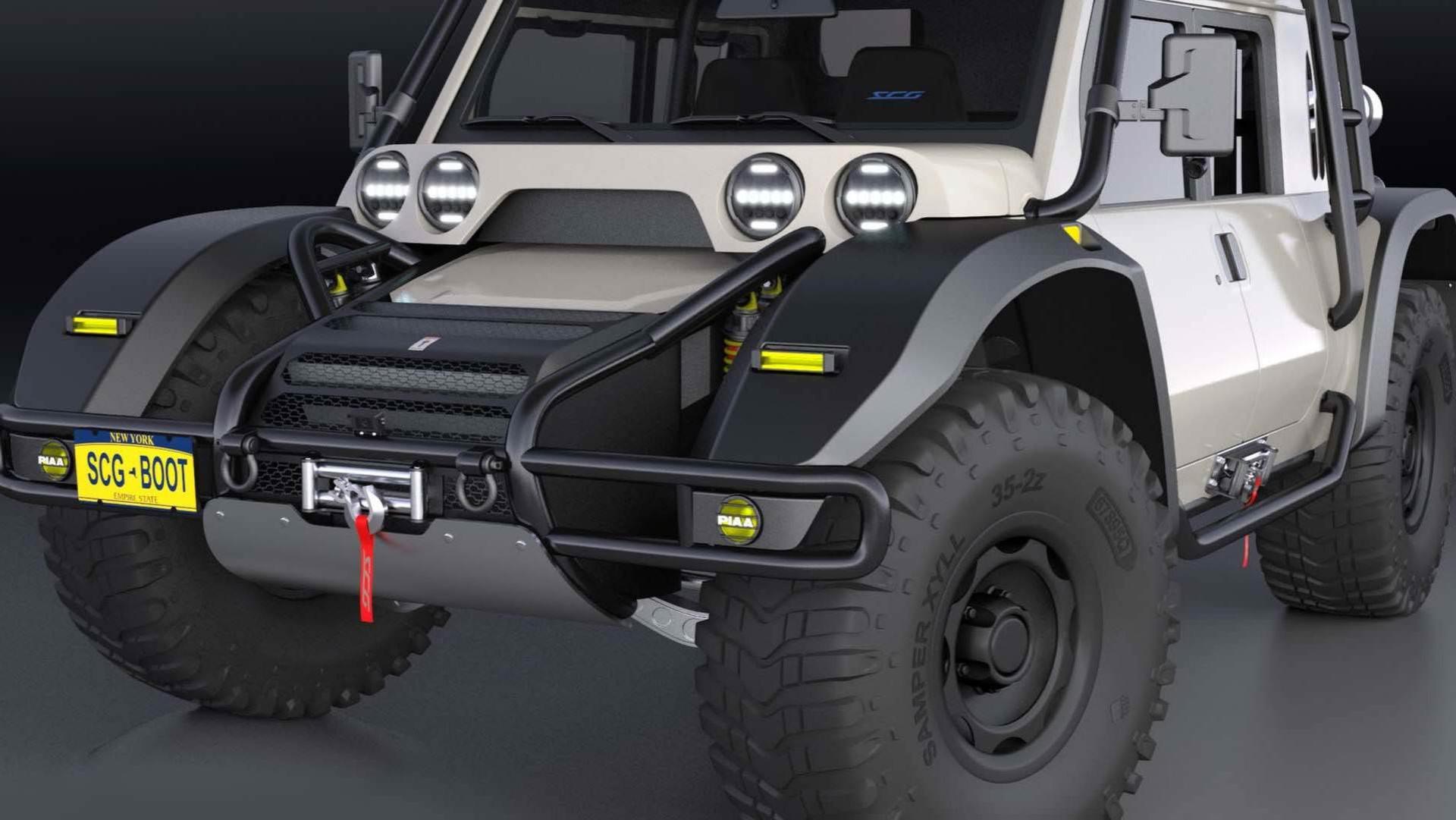 Scuderia Cameron Glickenhaus boot / خودروی شاسی‌بلند آف‌رود SCG