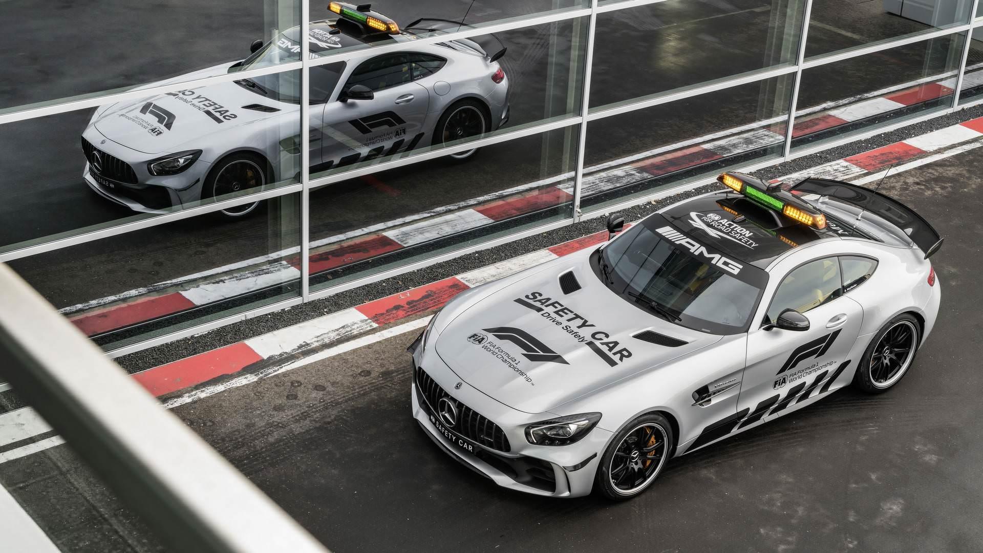 مرسدس خودروی ایمنی فرمول یک / AMG GT R F1 Safety Car