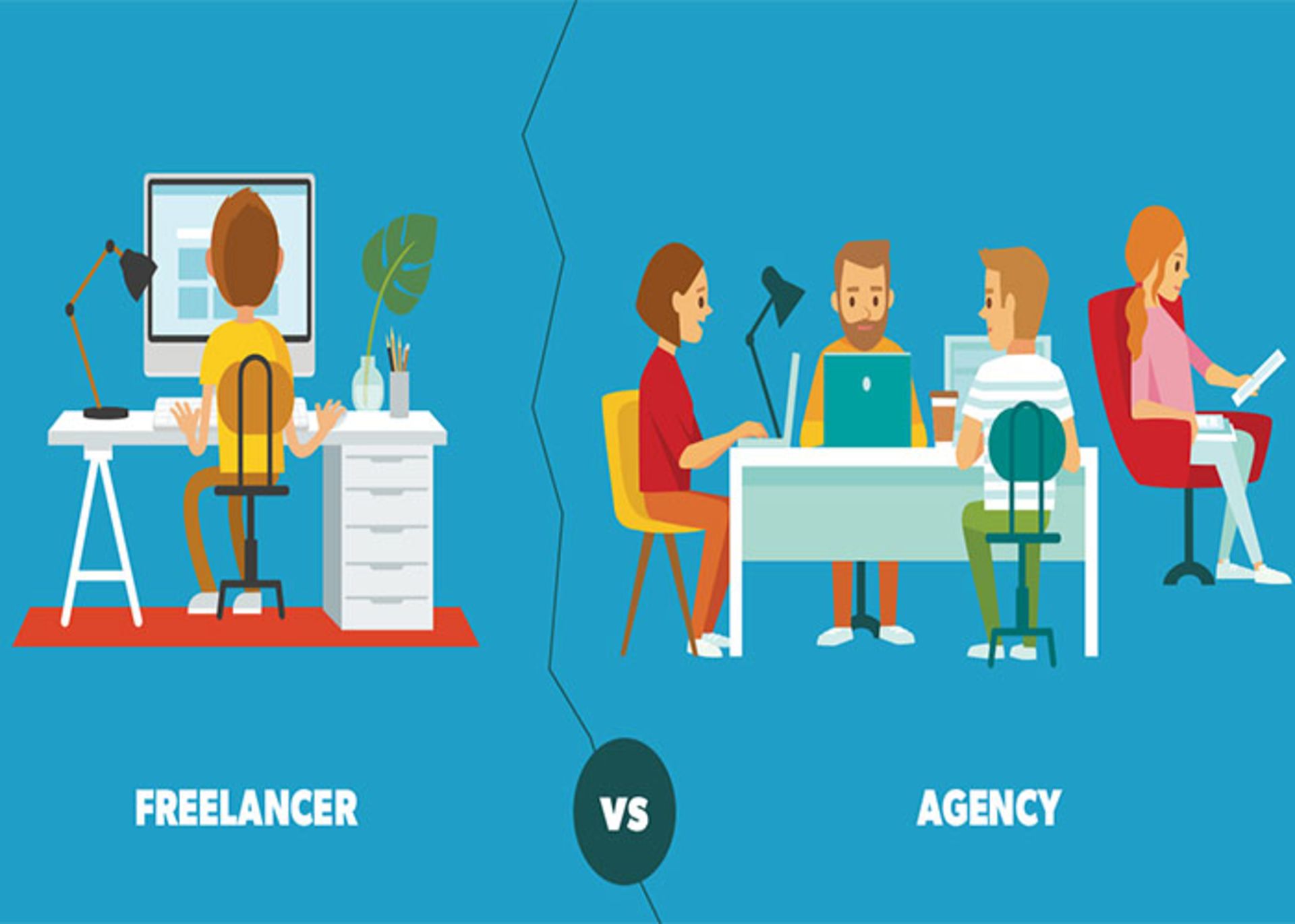 freelancer vs businessman