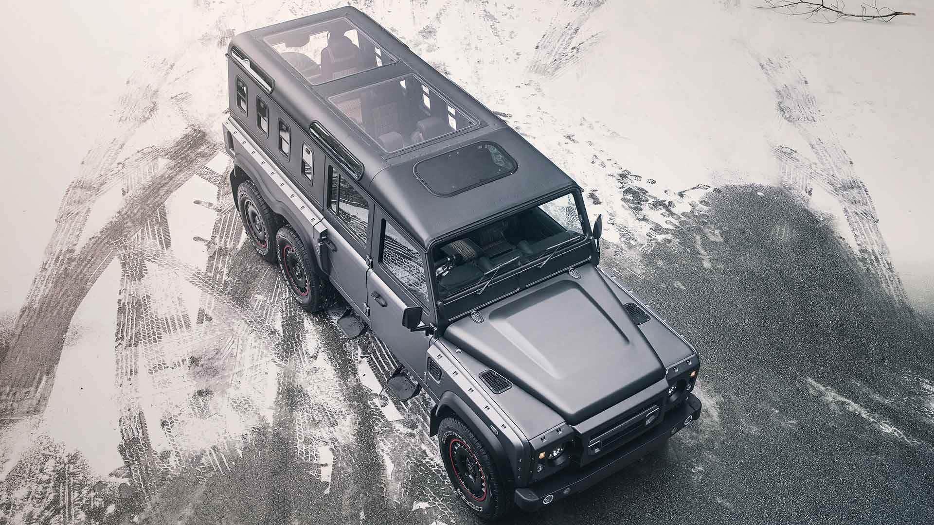 Land Rover Defender 6by6 / لندرور دیفندر 6 چرخ