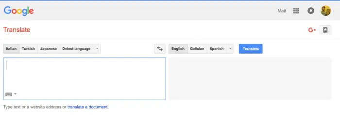 Google Translate