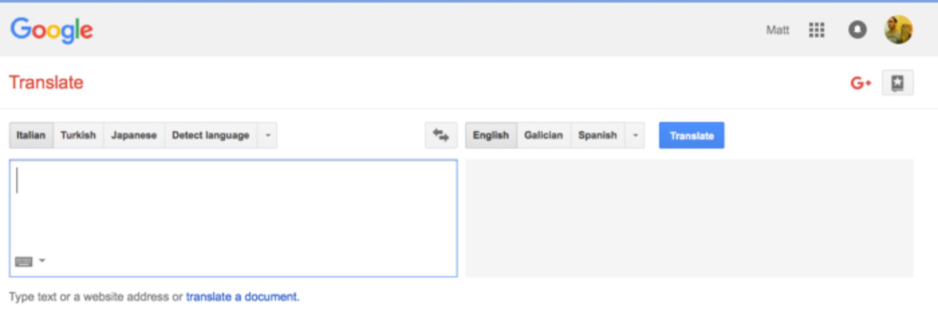 Google Translate