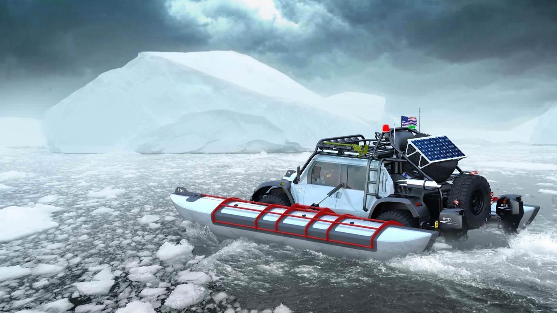 Scuderia Cameron Glickenhaus boot / خودروی شاسی‌بلند آف‌رود SCG