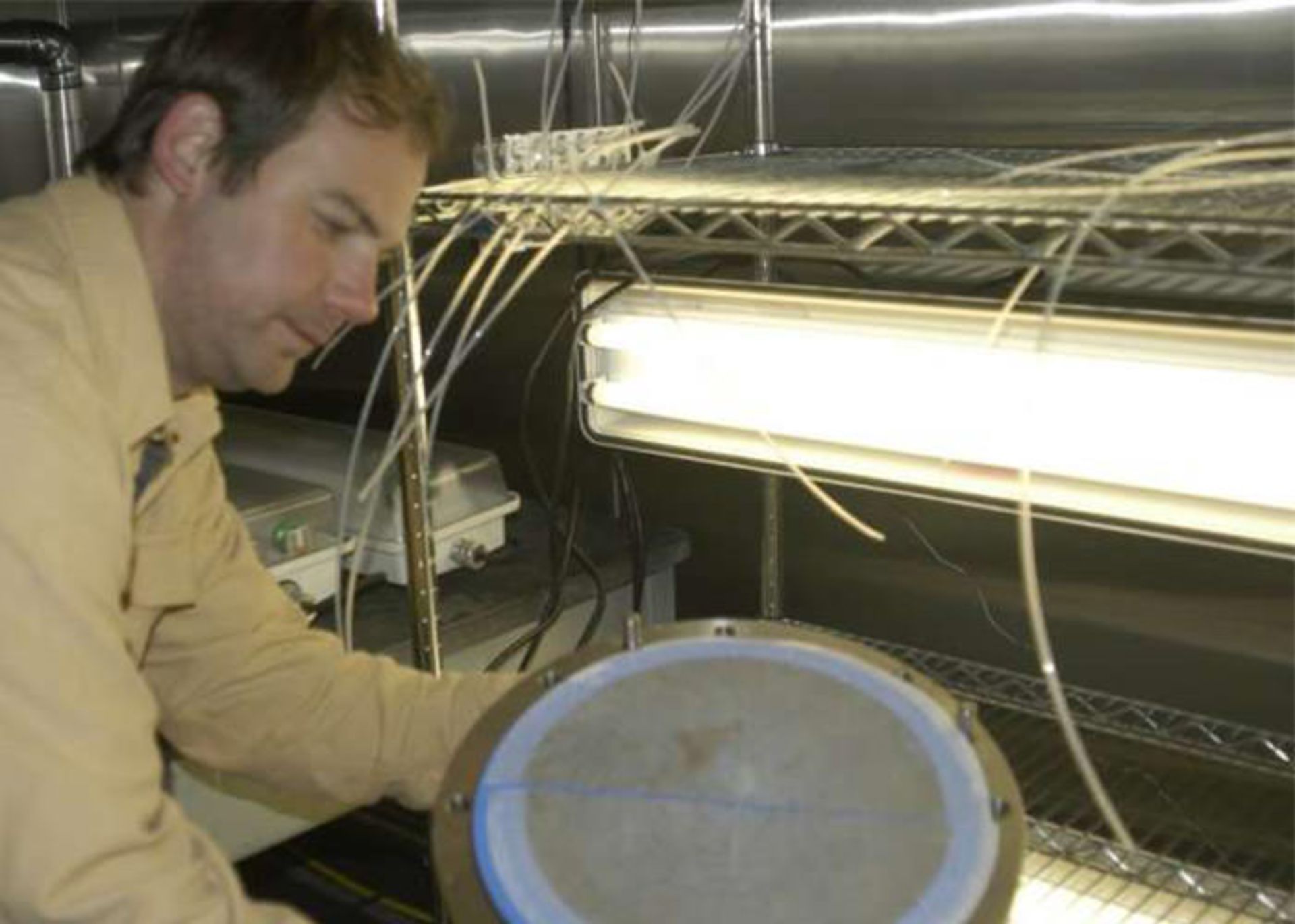 ازمایش فیتوپلانکتون های دریا توسط جف مک کویید