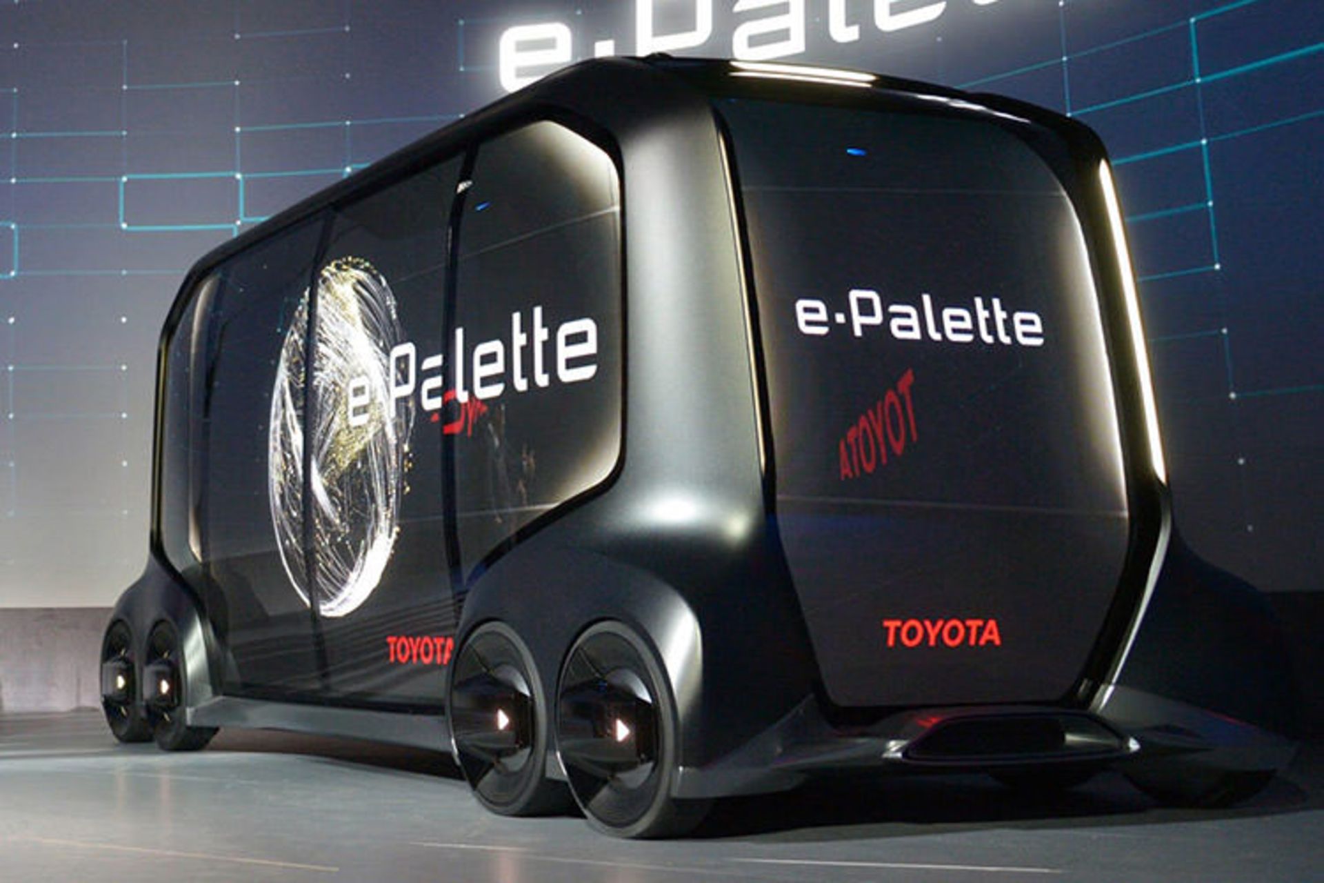 خودروی خودران تویوتا e-pellette