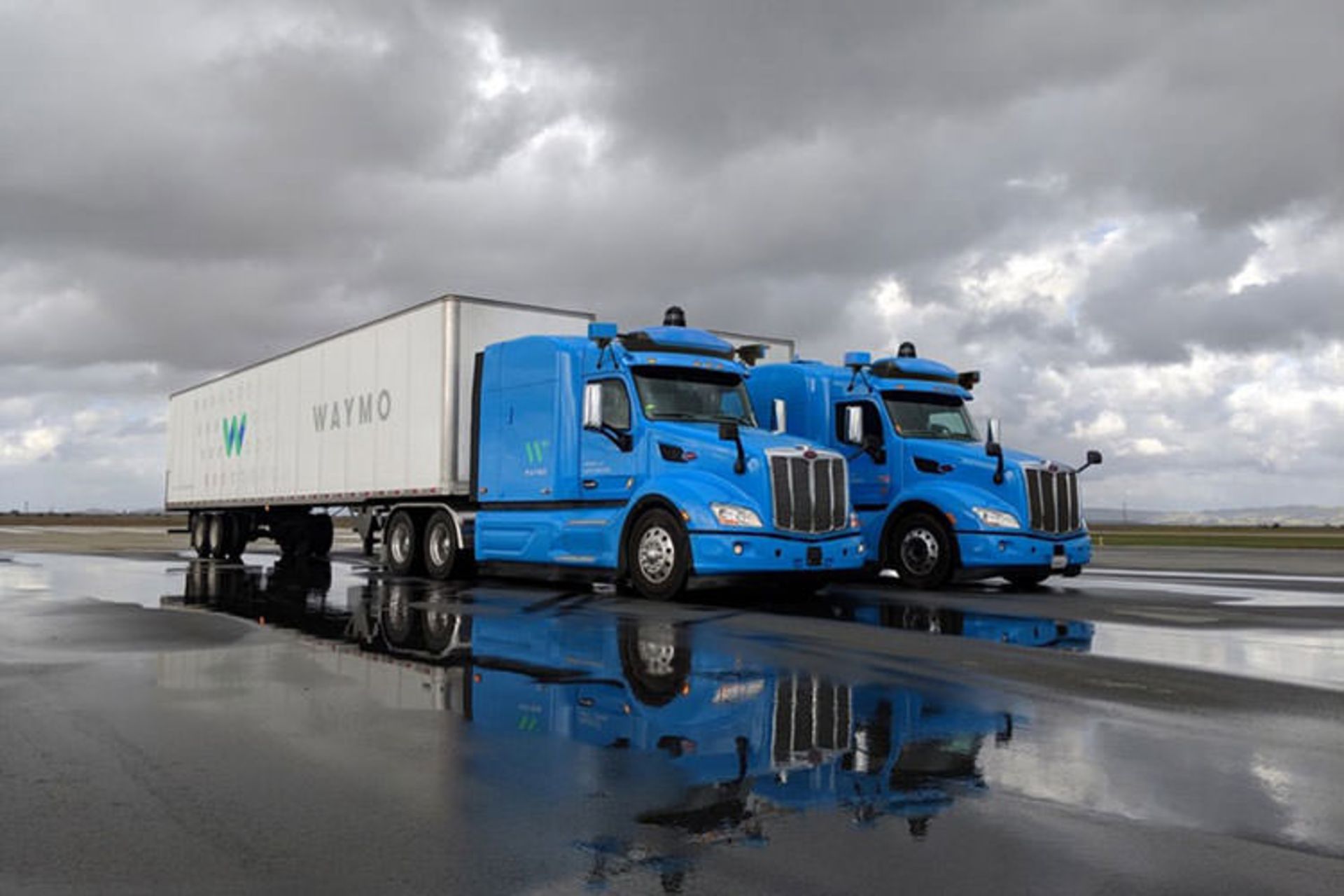 Waymo self-driving truck google / کامیون خودران ویمو گوگل
