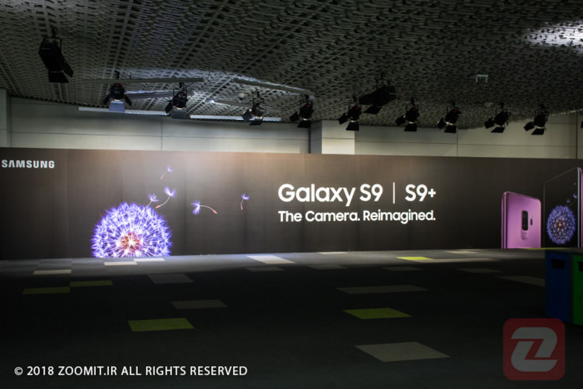 مراسم معرفی گلکسی اس ۹ در ایران