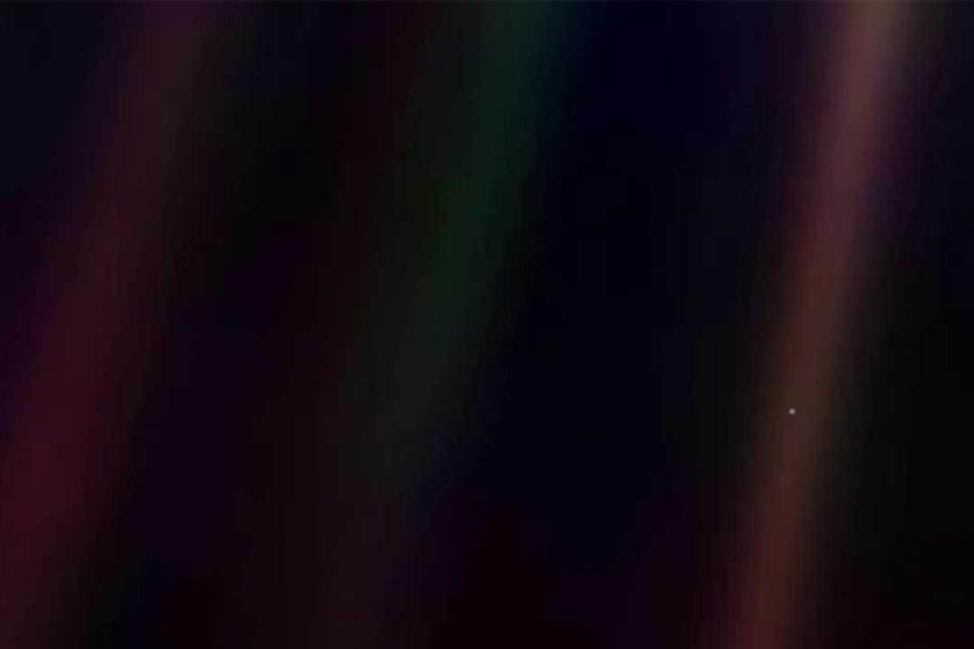 pale blue dot