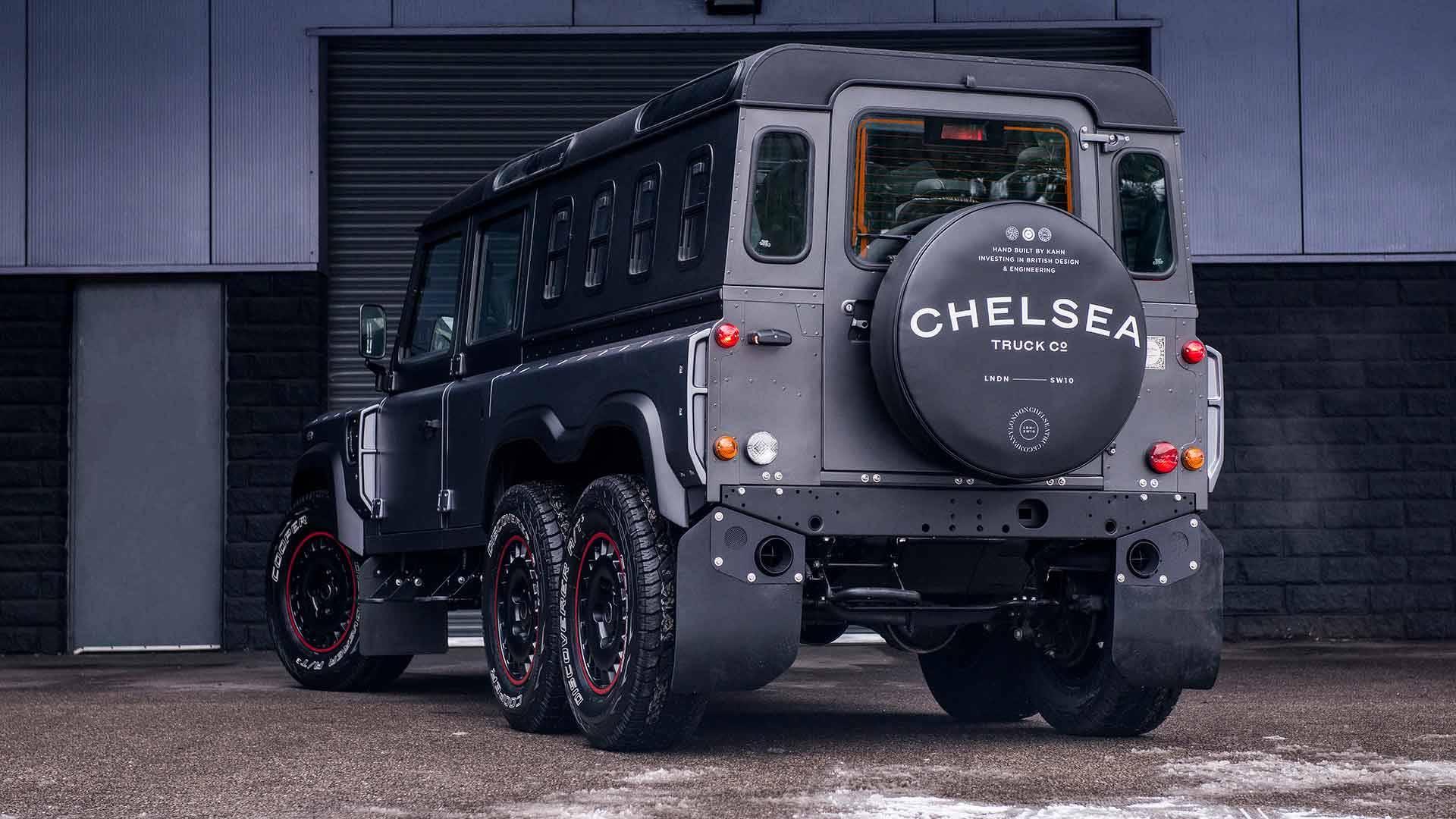 Land Rover Defender 6by6 / لندرور دیفندر 6 چرخ