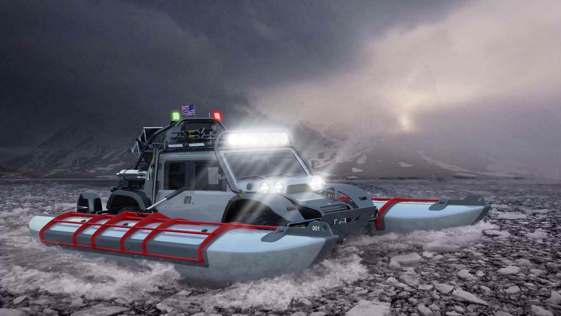 Scuderia Cameron Glickenhaus boot / خودروی شاسی‌بلند آف‌رود SCG