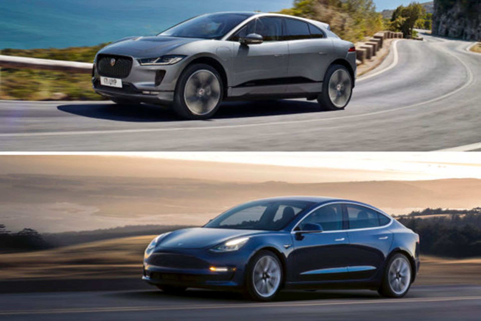 Jaguar I-Pace - Tesla Model X