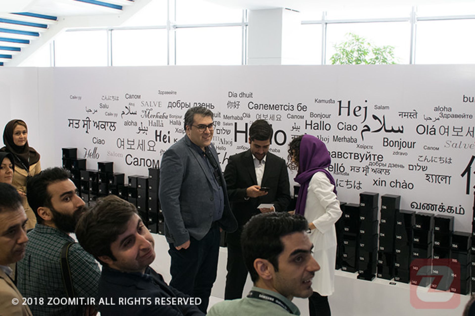 مراسم معرفی گلکسی اس ۹ در ایران