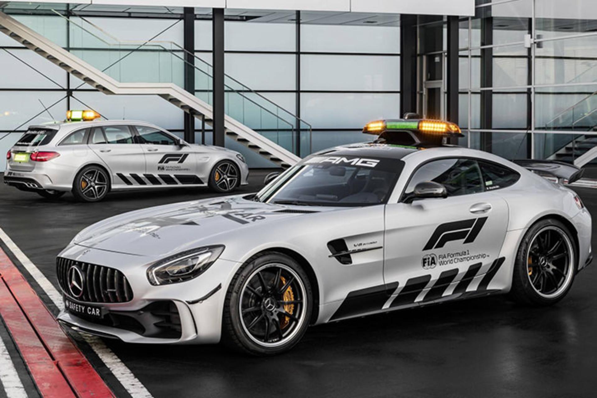 مرسدس خودروی ایمنی فرمول یک / AMG GT R F1 Safety Car