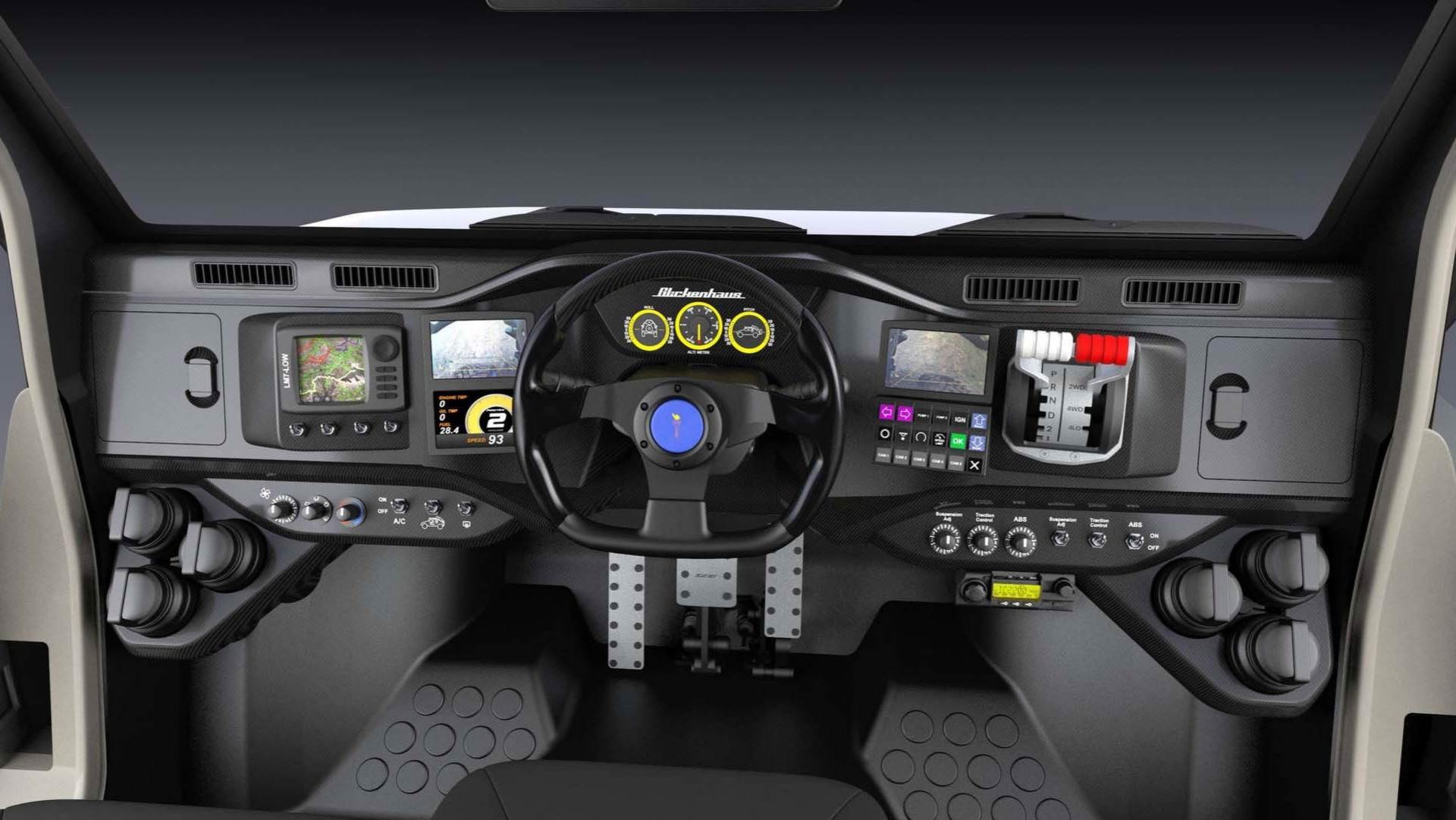 Scuderia Cameron Glickenhaus boot / خودروی شاسی‌بلند آف‌رود SCG