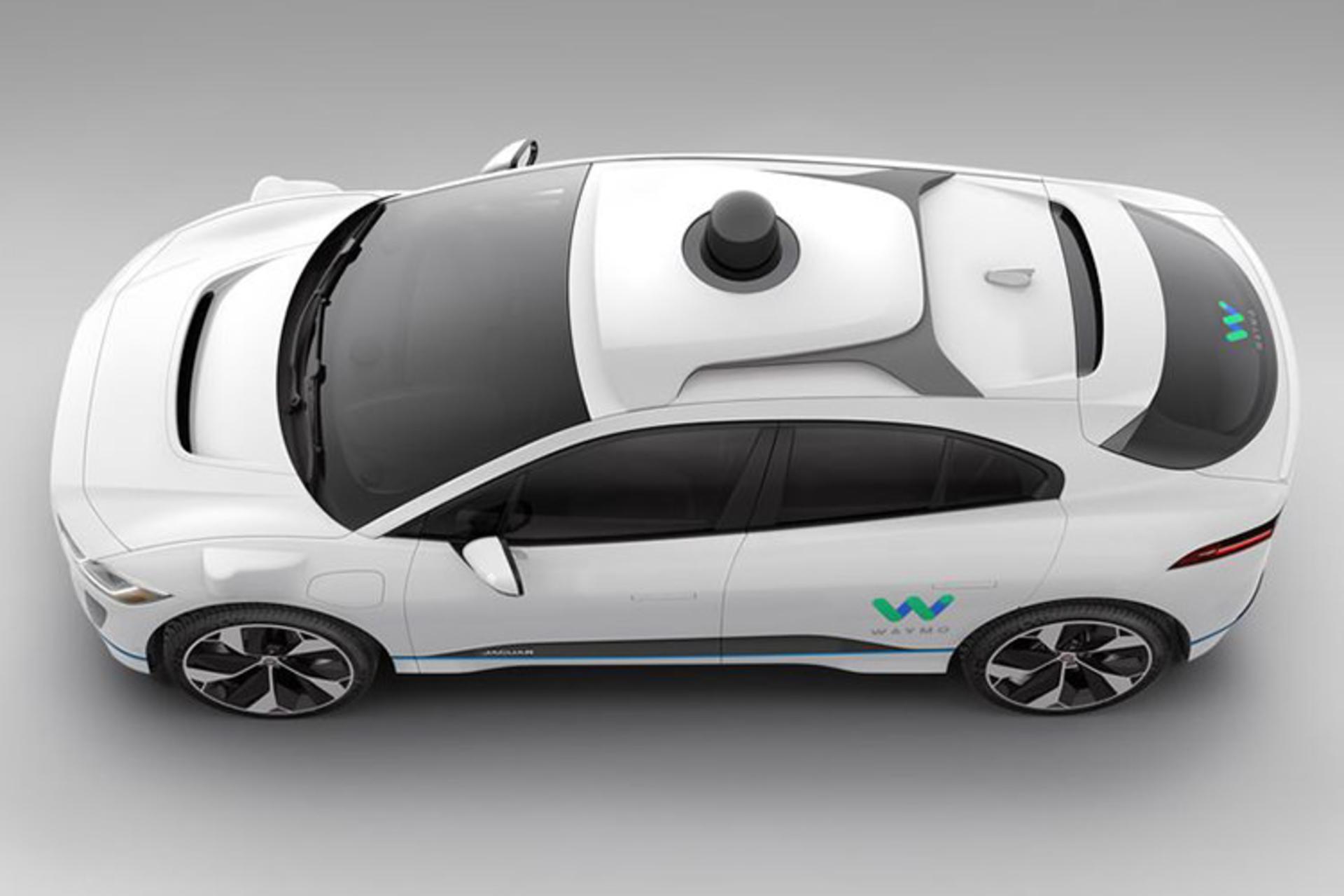 Waymo Autonomous Jaguar I-Pace / شاسی‌بلند خودران جگوار I-Pace ویمو