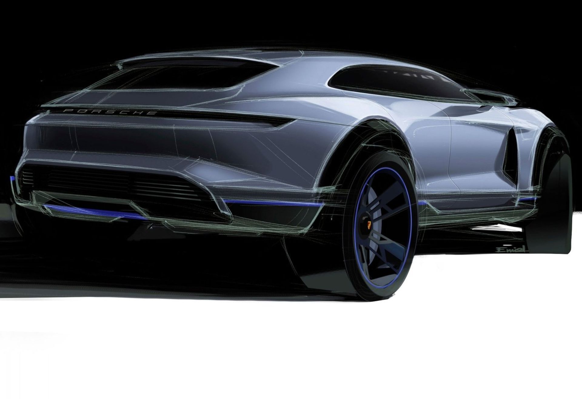 Porsche Mission E Cross Turismo Concept