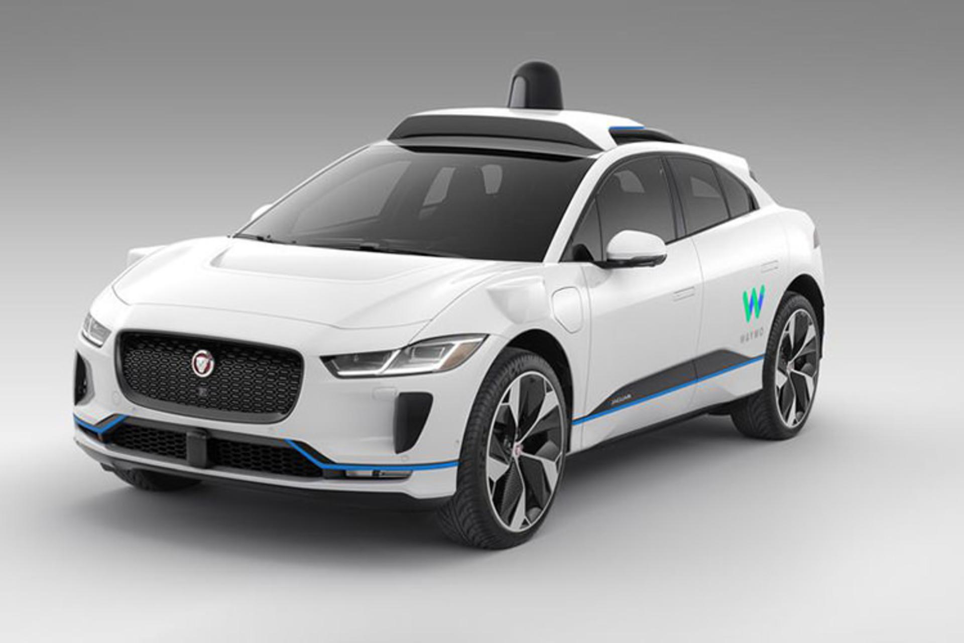 Waymo Autonomous Jaguar I-Pace / شاسی‌بلند خودران جگوار I-Pace ویمو