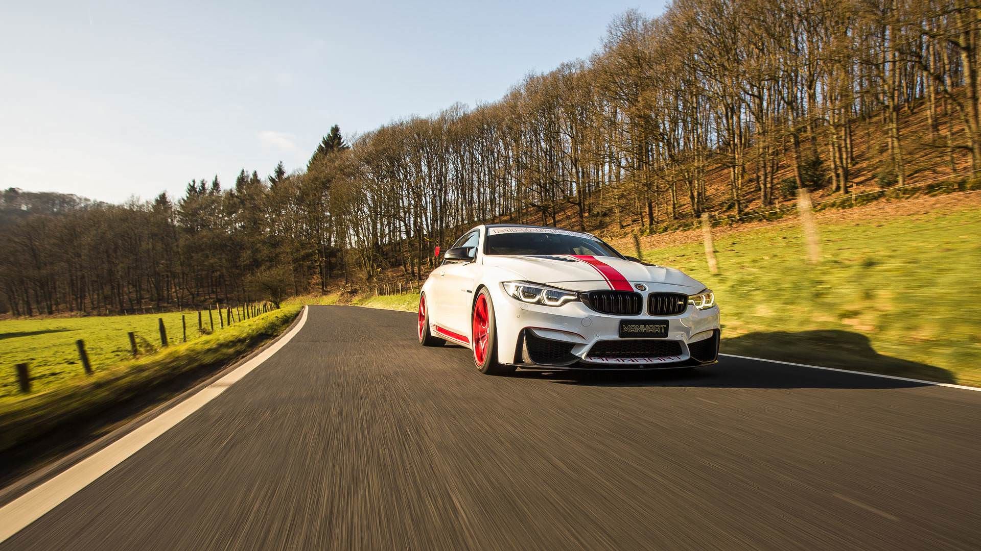 BMW M4 Coupe / کوپه بی‌ام‌و M4 با تیونینگ مانهارت