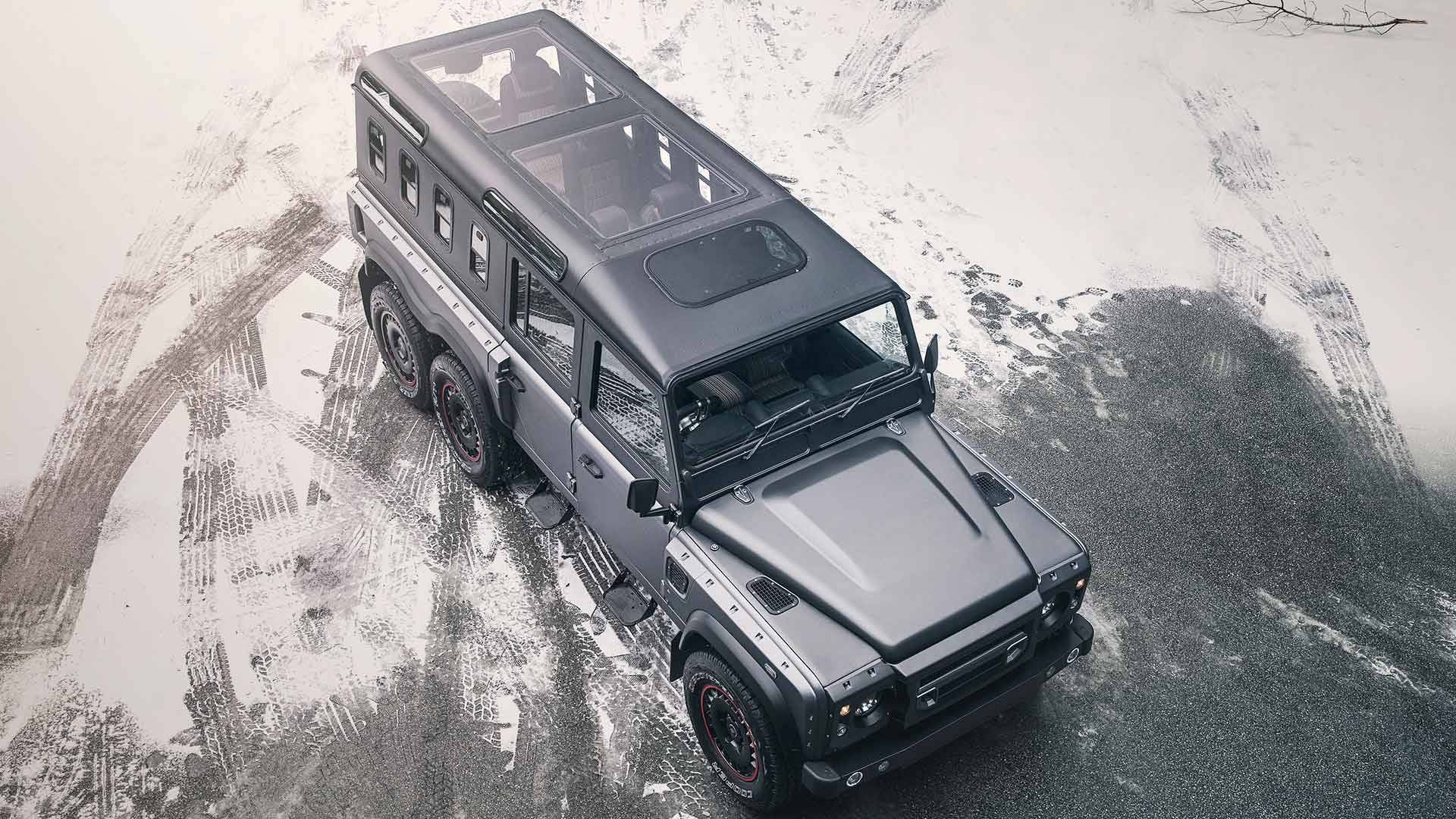 Land Rover Defender 6by6 / لندرور دیفندر 6 چرخ