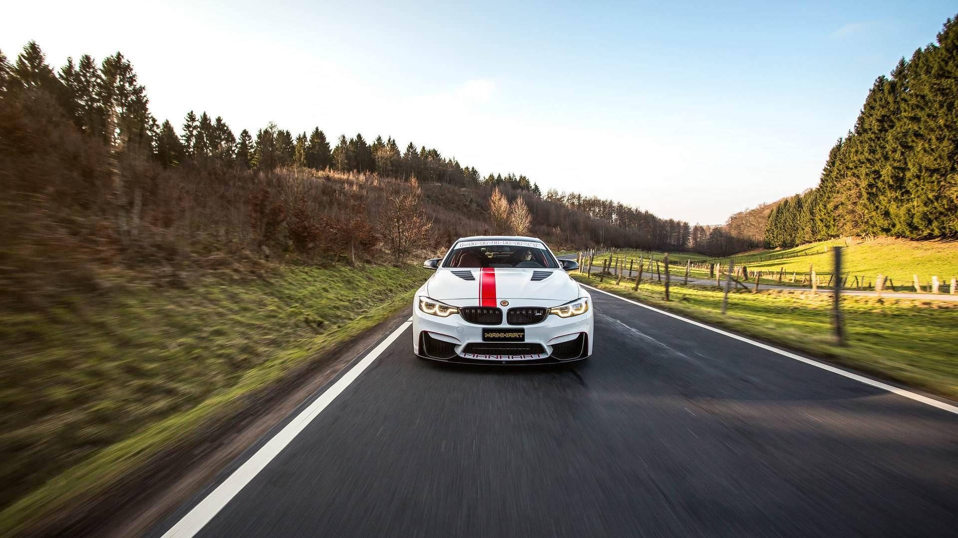 BMW M4 Coupe / کوپه بی‌ام‌و M4 با تیونینگ مانهارت